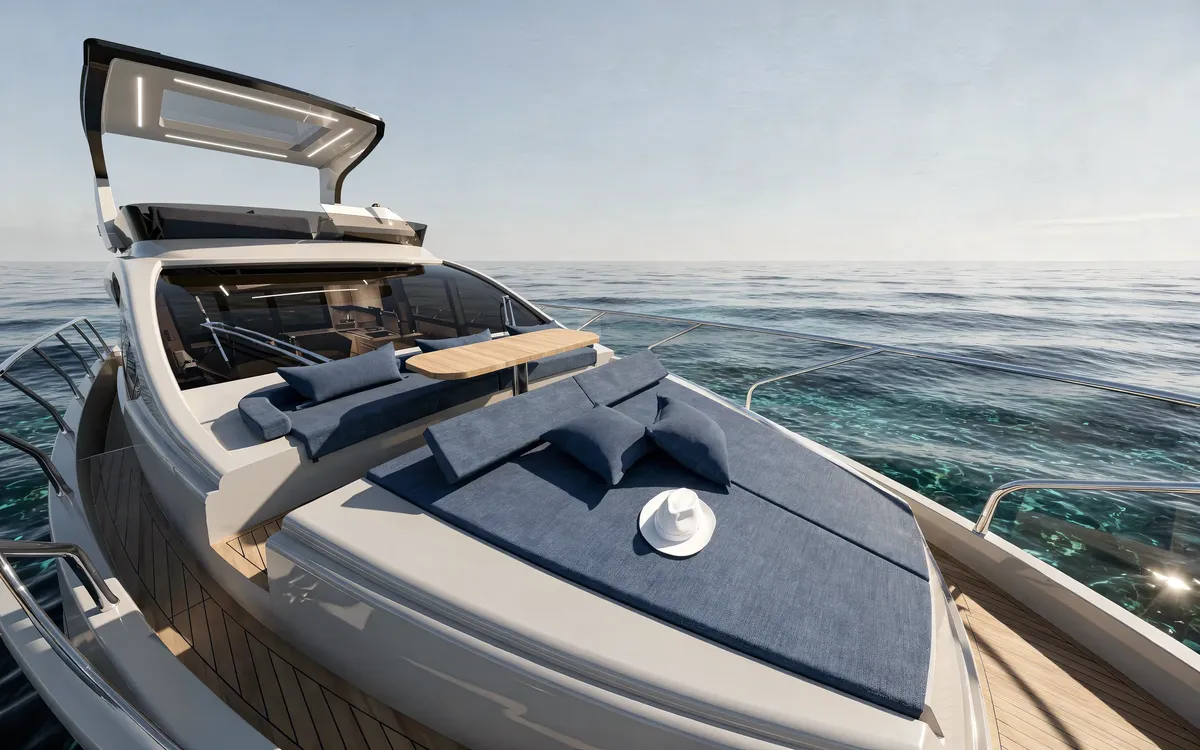 Intermarine 56 — Popa e proa