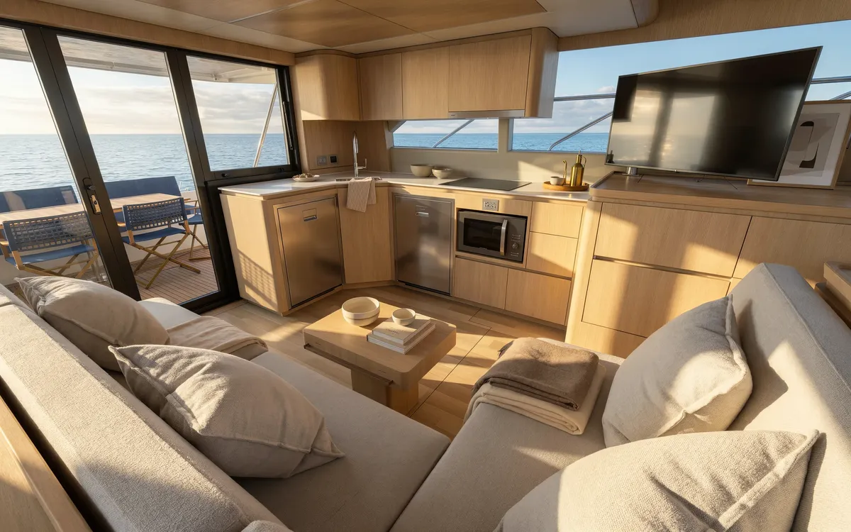 Intermarine 56 — Salão (3 de 4)